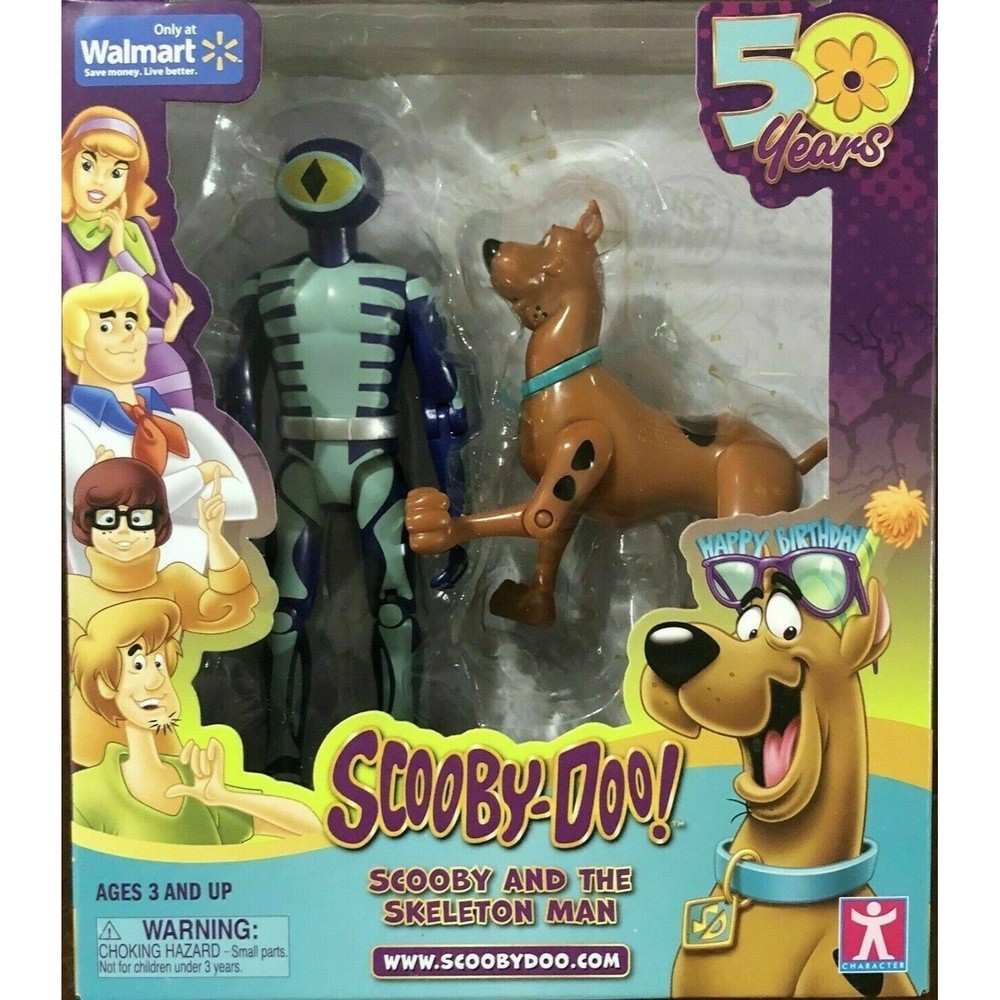 Scooby Doo & The Skeleton Man Action Figure 2-Pack 50 Years Birthday 1352-424